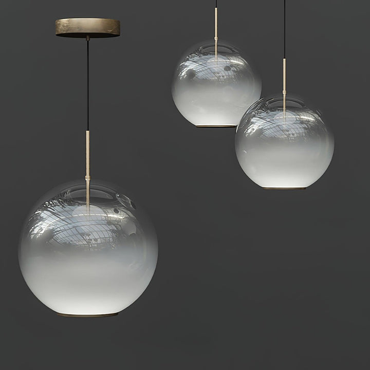 Lustra Suspension en Verre Gris Fumé - Neutralighting