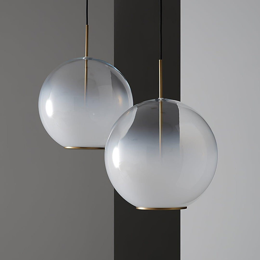 Lustra Suspension en Verre Gris Fumé - Neutralighting