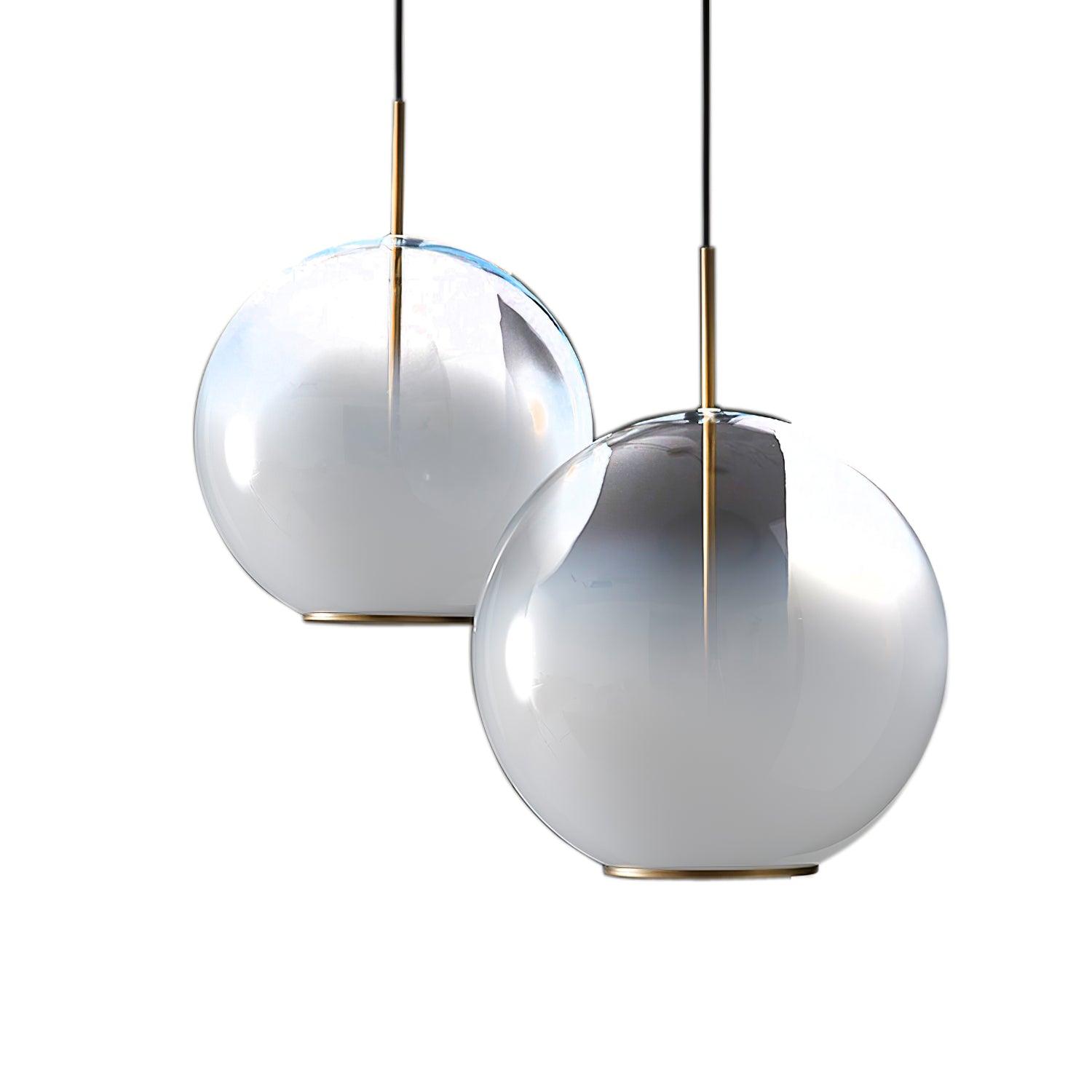 Lustra Suspension en Verre Gris Fumé - Neutralighting