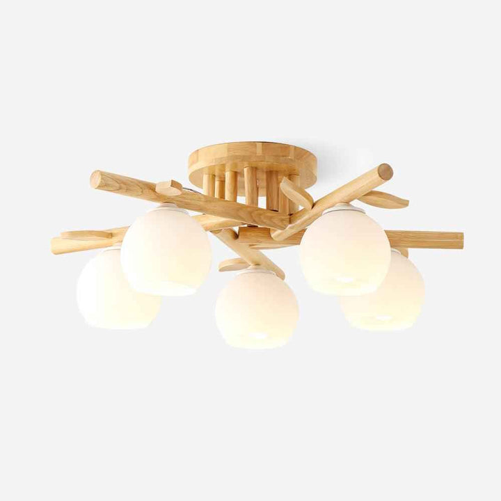 Vela Verre 24cm Blanc LED 40W