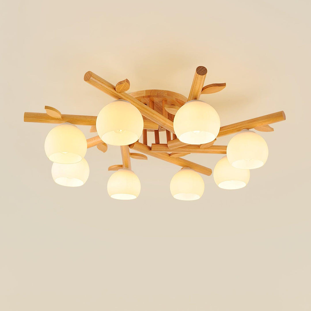 Vela Plafonnier Minimaliste en Verre - Neutralighting