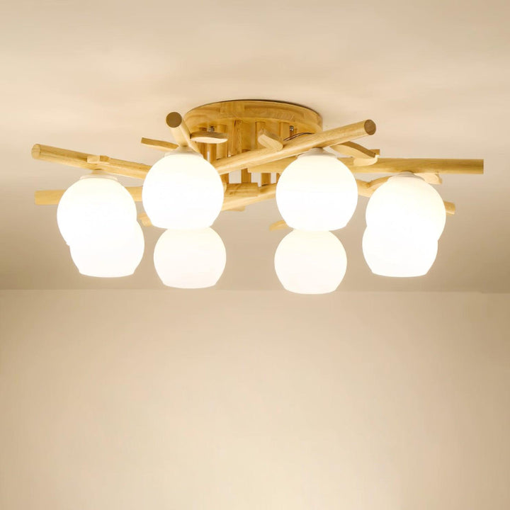 Vela Plafonnier Minimaliste en Verre - Neutralighting