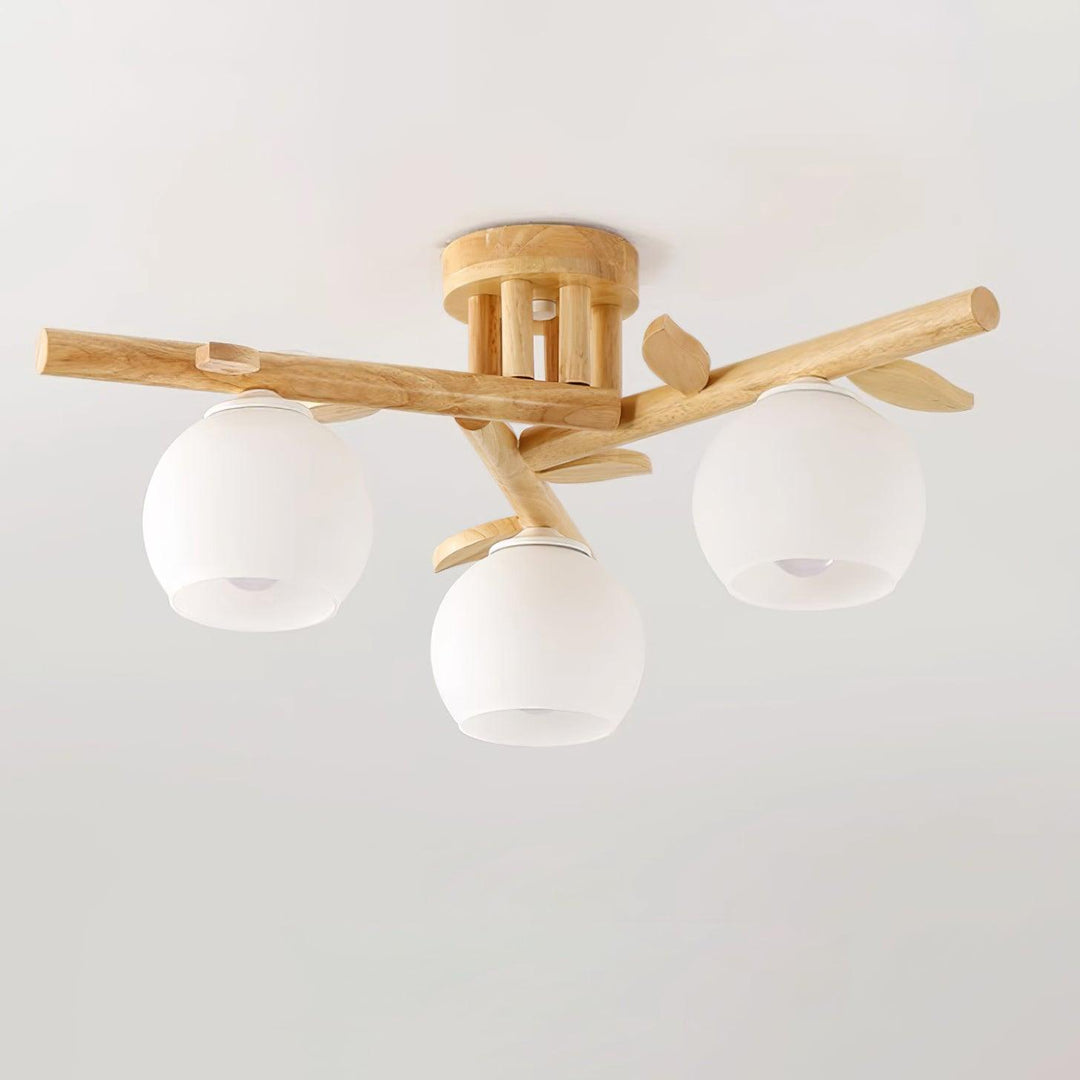 Vela Plafonnier Minimaliste en Verre - Neutralighting