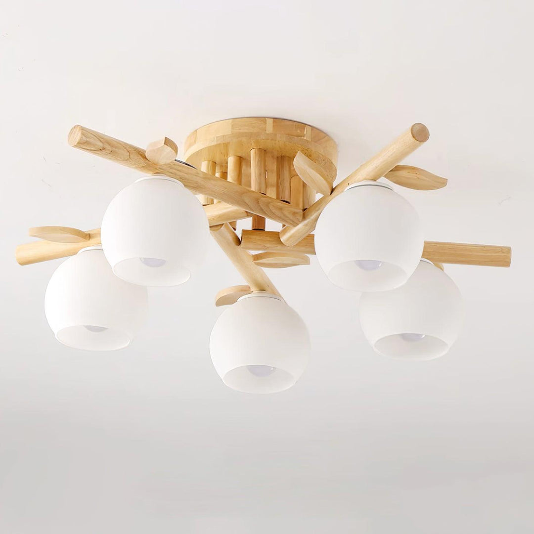 Vela Plafonnier Minimaliste en Verre - Neutralighting