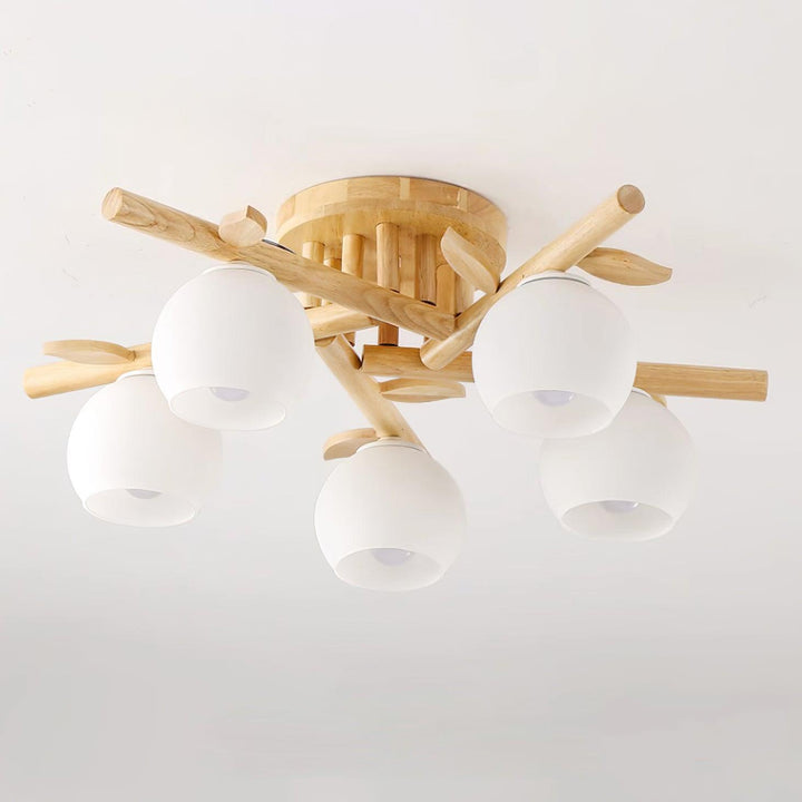 Vela Plafonnier Minimaliste en Verre - Neutralighting