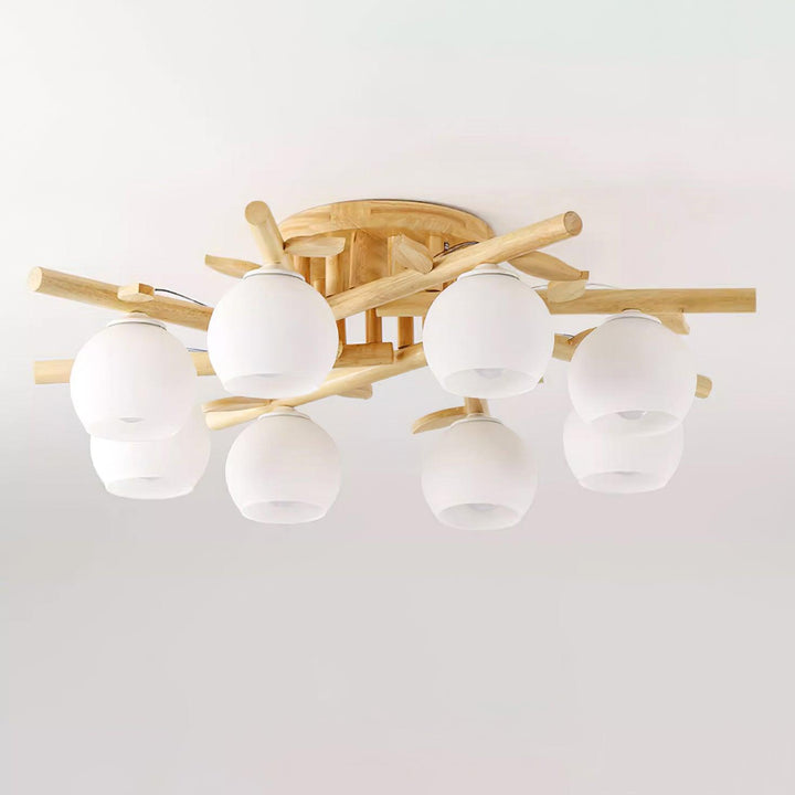 Vela Plafonnier Minimaliste en Verre - Neutralighting