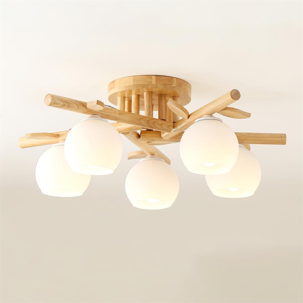 Vela Plafonnier Minimaliste en Verre - Neutralighting