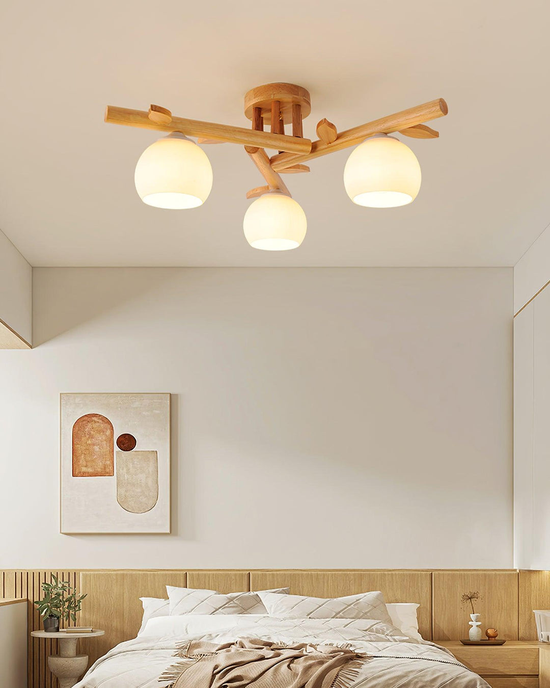 Vela Plafonnier Minimaliste en Verre - Neutralighting