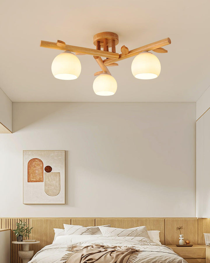Vela Plafonnier Minimaliste en Verre - Neutralighting