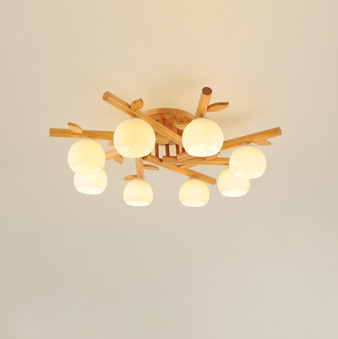 Vela Plafonnier Minimaliste en Verre - Neutralighting