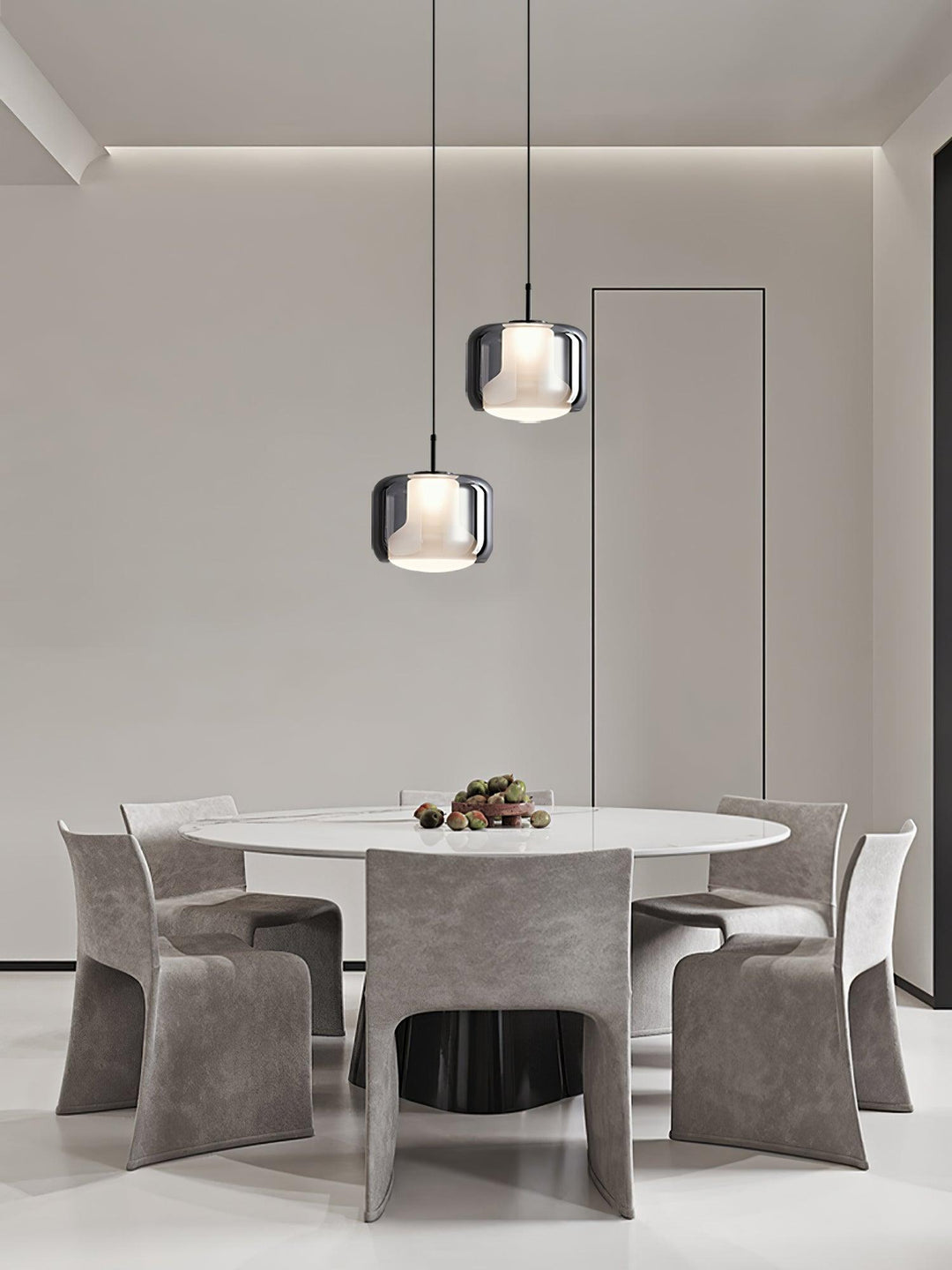 Vella Suspension Lampe en Verre Moderne - Neutralighting