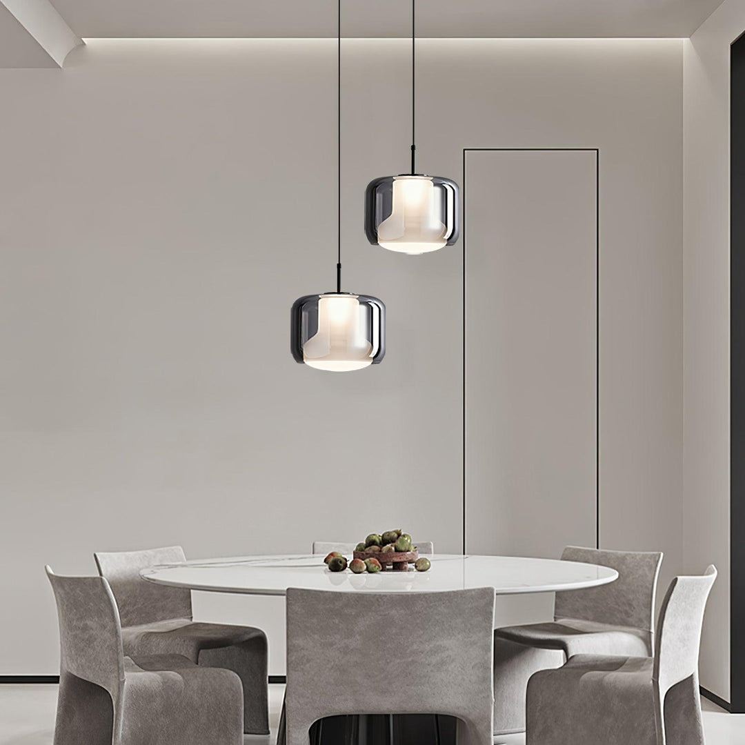 Vella Suspension Lampe en Verre Moderne - Neutralighting
