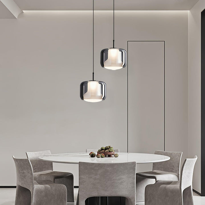 Vella Suspension Lampe en Verre Moderne - Neutralighting