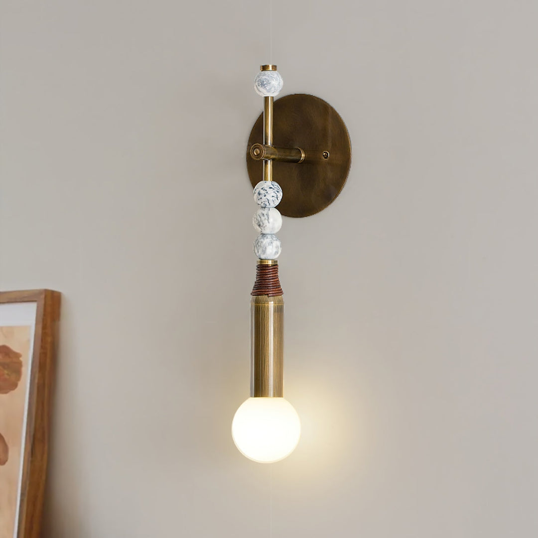 Vadorora Premium Elegance Plug-in Marble Wall Lamp - Neutralighting