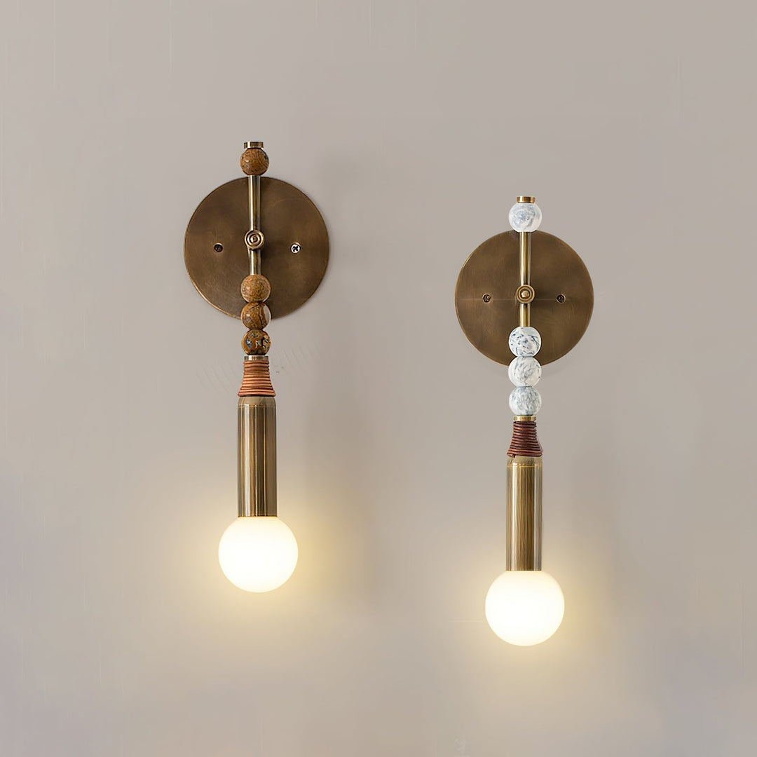 Vadorora Premium Elegance Plug-in Marble Wall Lamp - Neutralighting