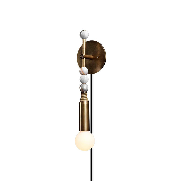 Vadorora Premium Elegance Plug-in Marble Wall Lamp - Neutralighting
