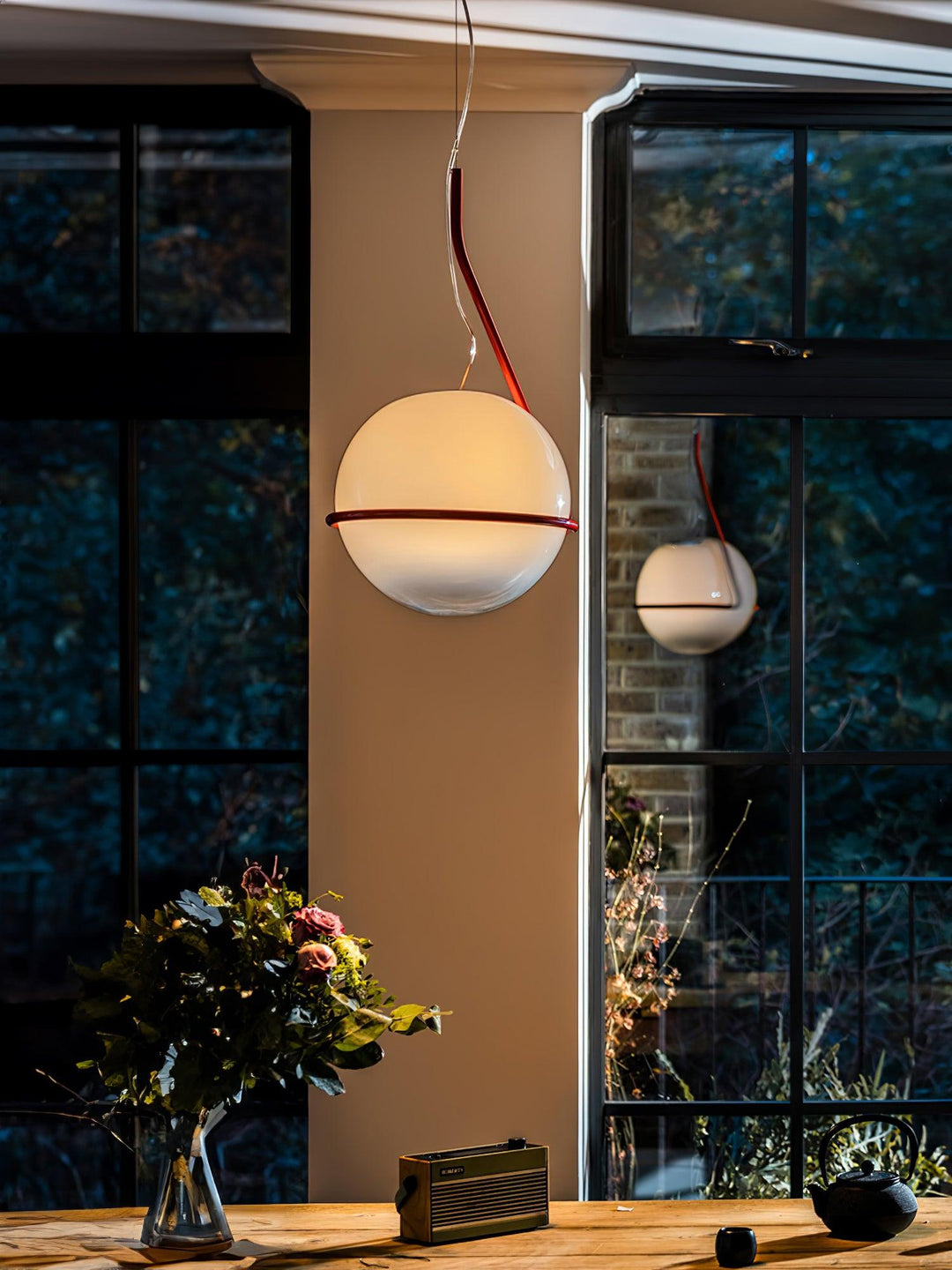 Circular Lampe Pendante en Verre Minimaliste - Neutralighting