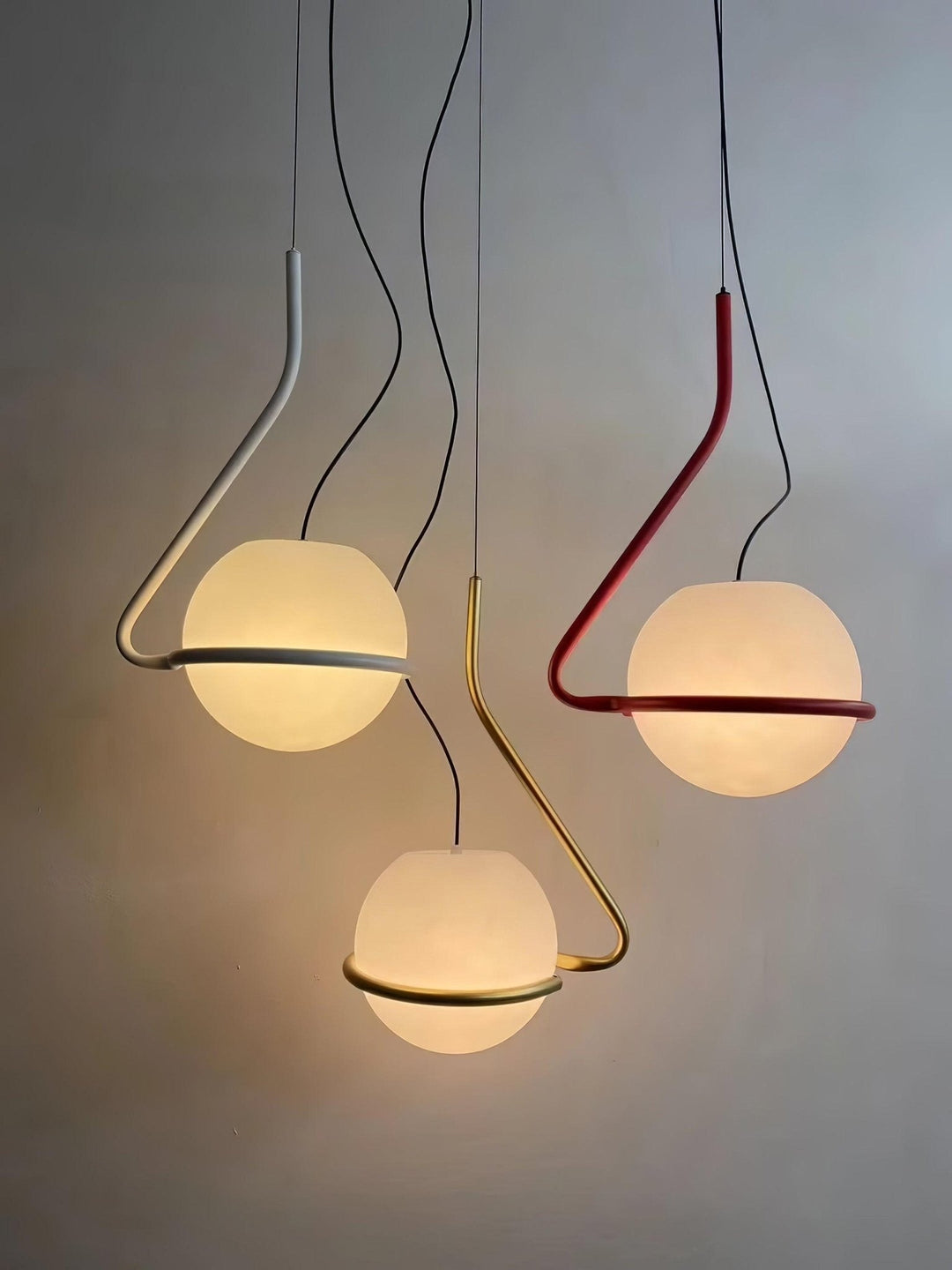 Circular Lampe Pendante en Verre Minimaliste - Neutralighting