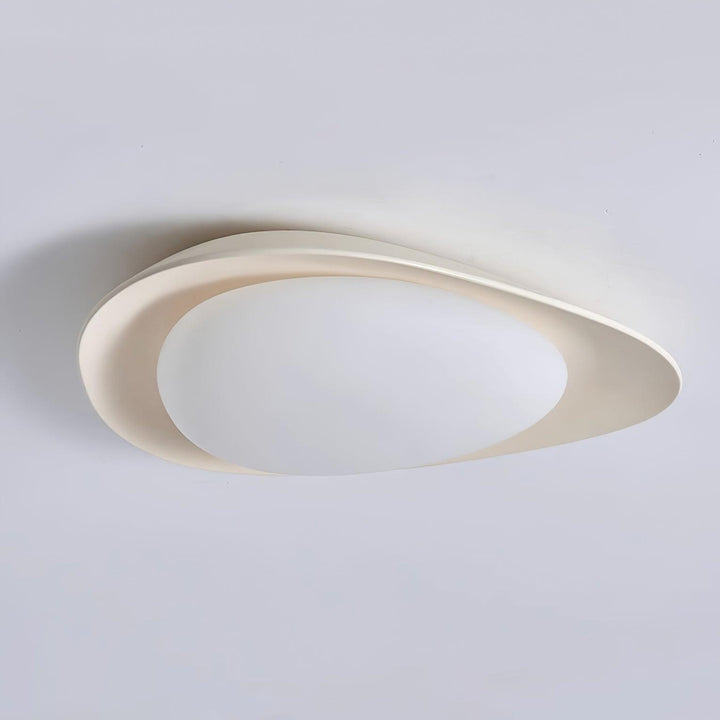 Blex Plafonnier Vert &amp; Beige en Forme de Galet - Neutralighting