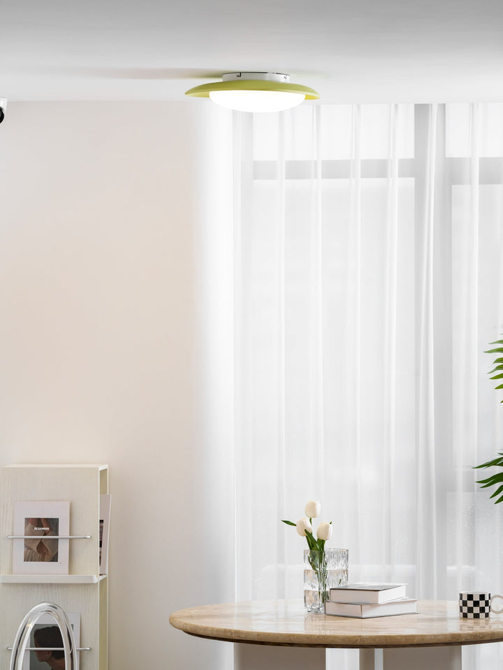 Solara Suspension Résine Ovale Douce Contemporaine - Neutralighting