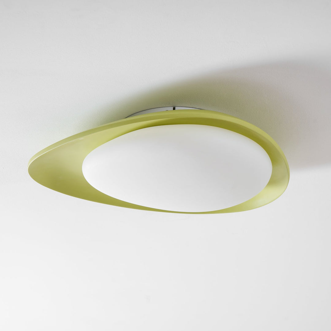 Solara Suspension Résine Ovale Douce Contemporaine - Neutralighting
