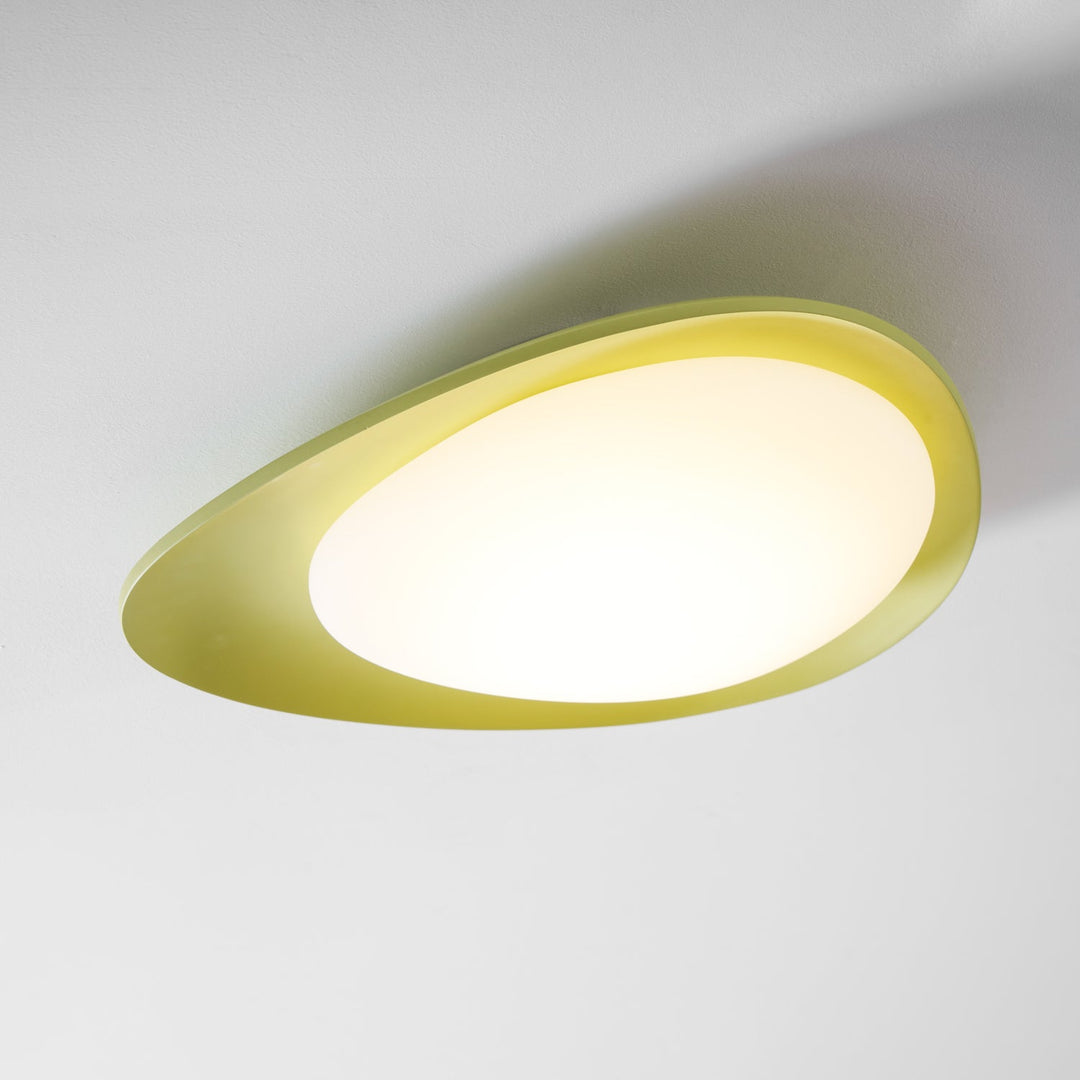 Solara Suspension Résine Ovale Douce Contemporaine - Neutralighting