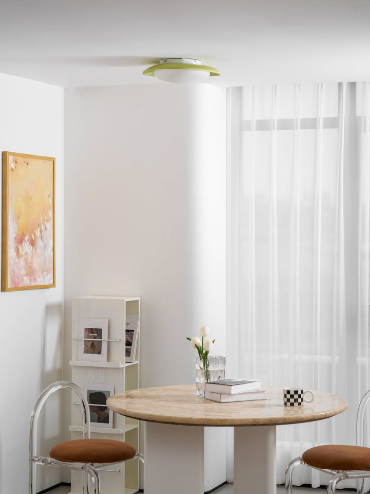 Solara Suspension Résine Ovale Douce Contemporaine - Neutralighting