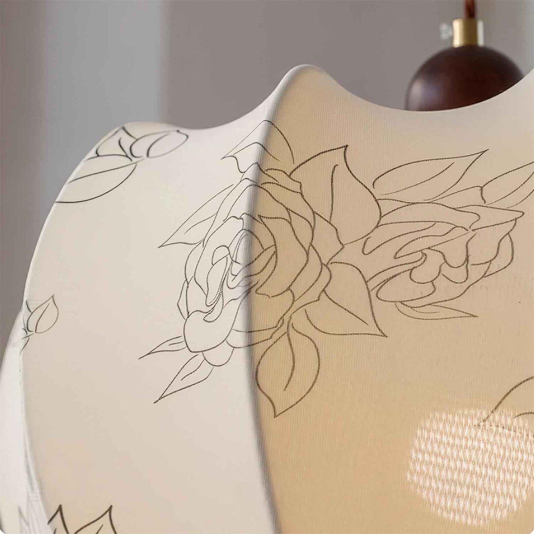 Tonio Lampe Pendante Florale Courbée Élégante - Neutralighting