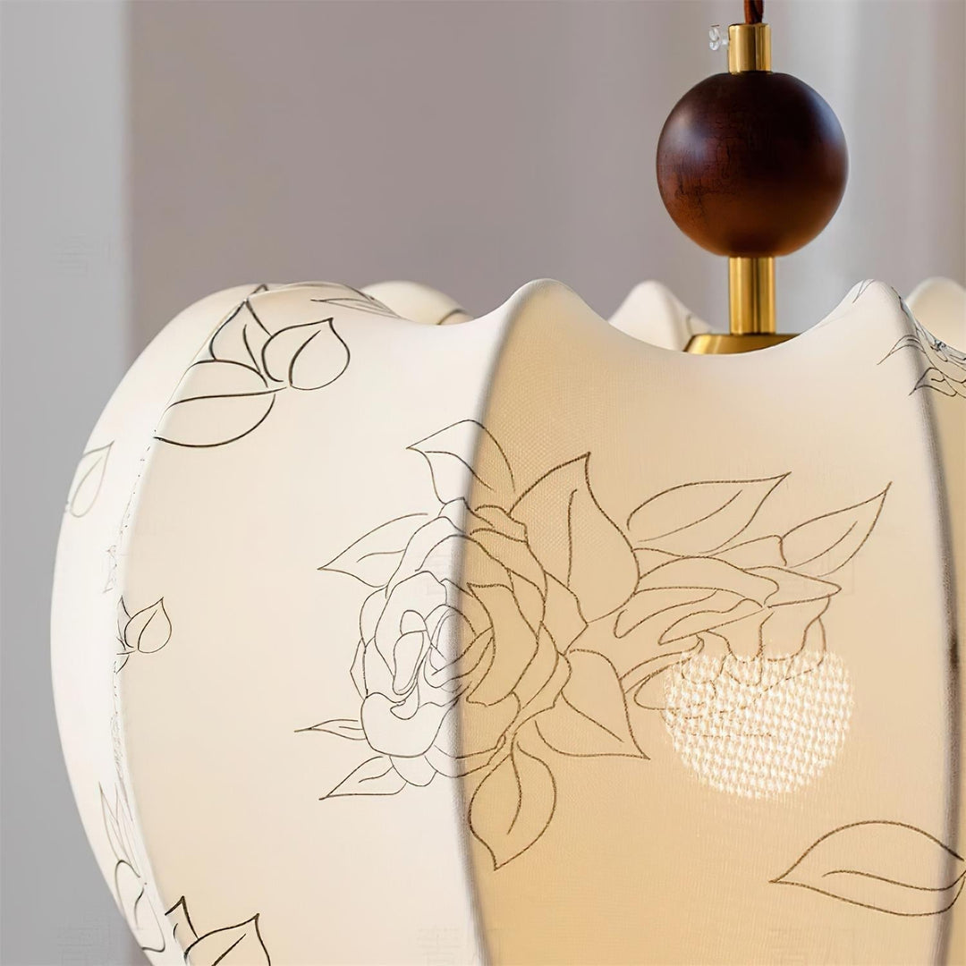 Tonio Lampe Pendante Florale Courbée Élégante - Neutralighting