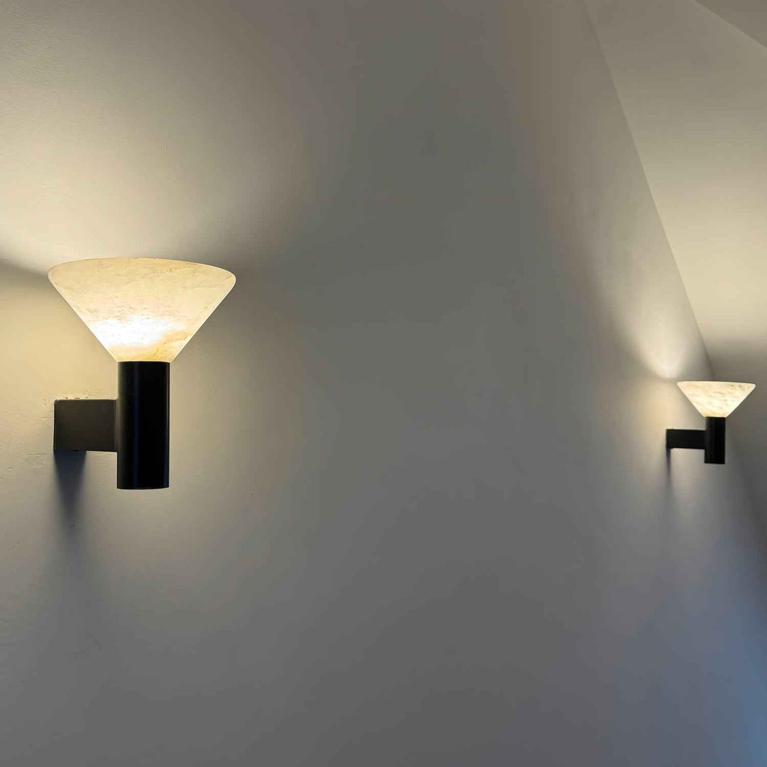 Eurnoria Métal 18cm Noir LED