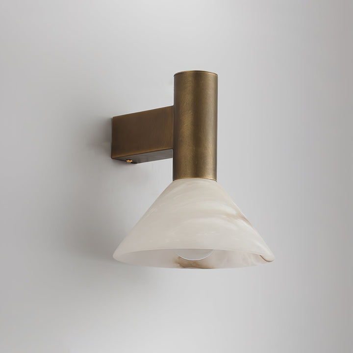 Eurnoria Applique Murale Conique en Albâtre - Neutralighting