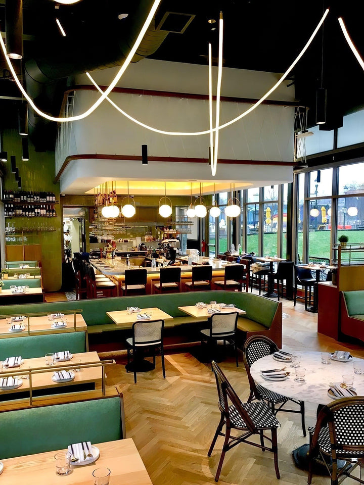 Solara Suspension Courbe Flexible Silicone Laiton - Neutralighting