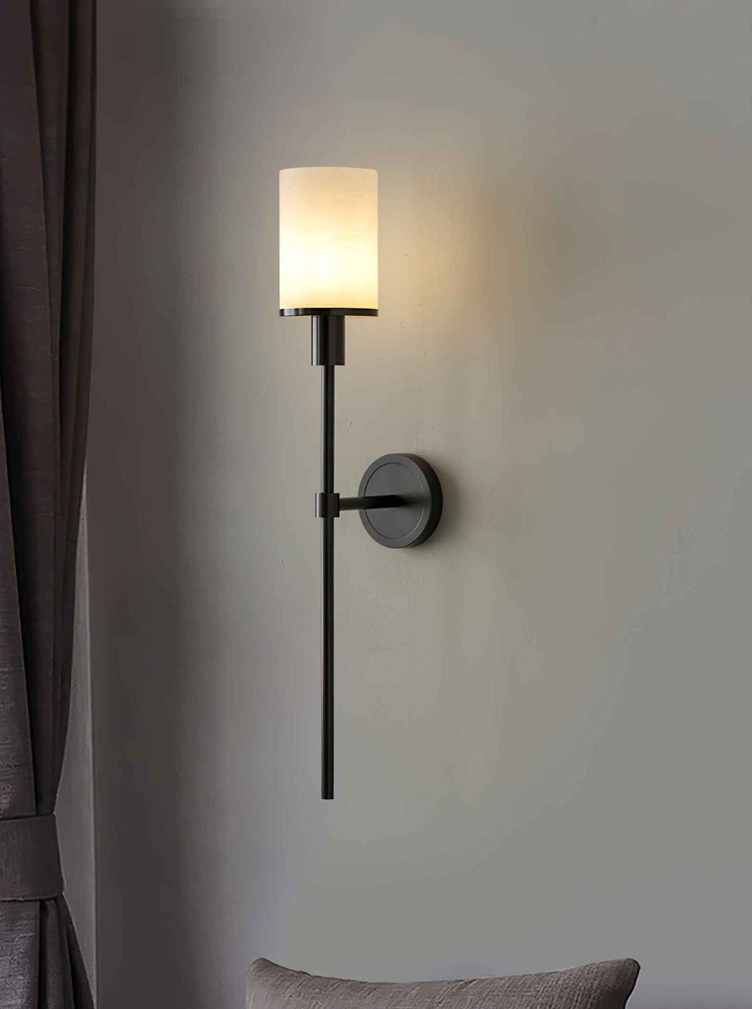 Mycara Verre 10cm Noir LED