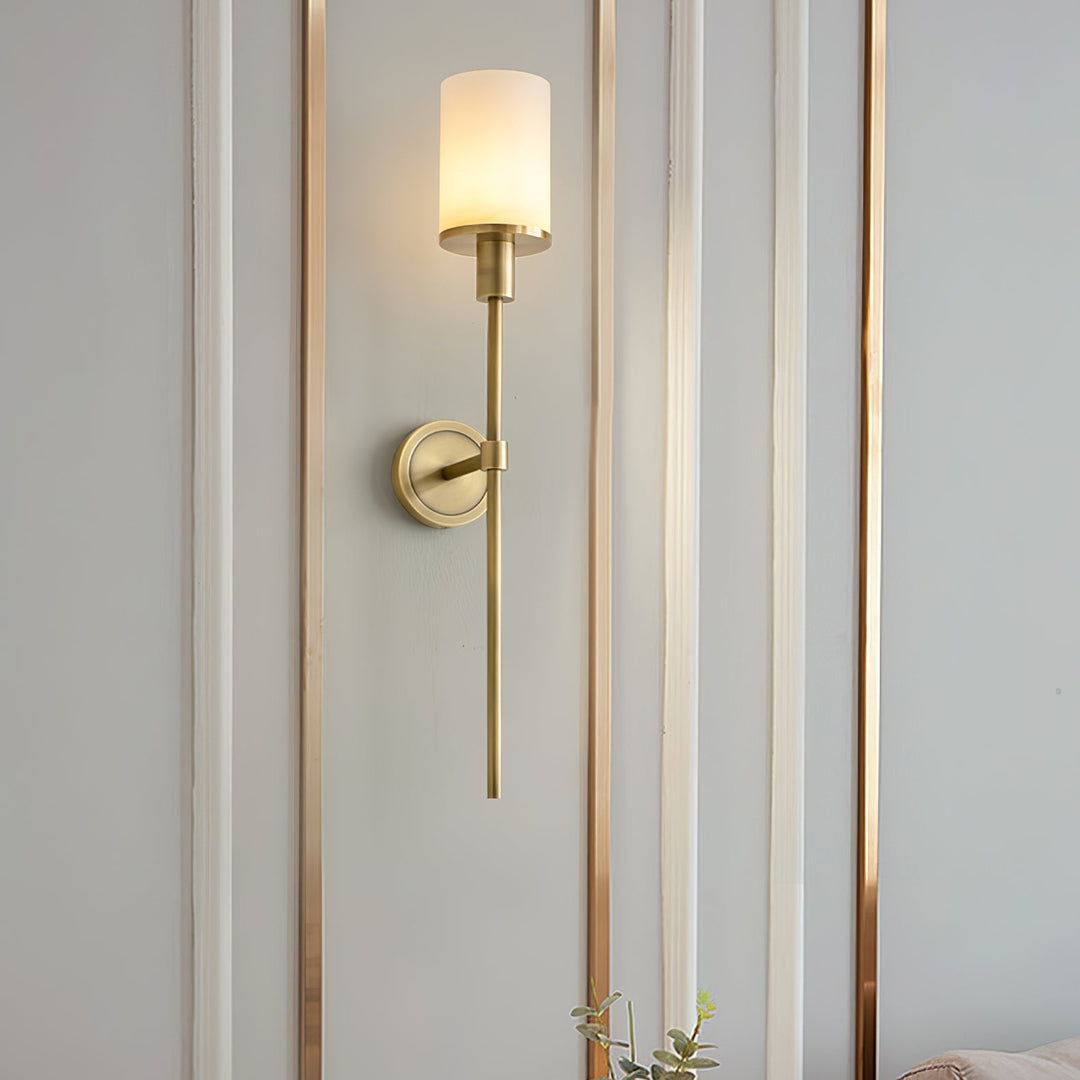 Mycara Applique Murale Classique en Albâtre Art Nordique - Neutralighting