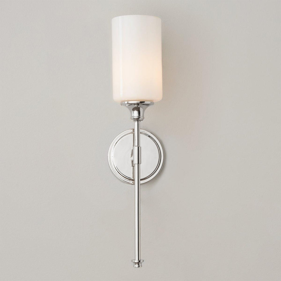 Tracie Ancien Industriel Laiton Verre Applique - Neutralighting