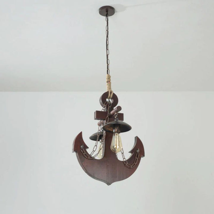 Epoch Rétro LED Suspension Bois Métal Verre Salon/Salle À Manger - Neutralighting