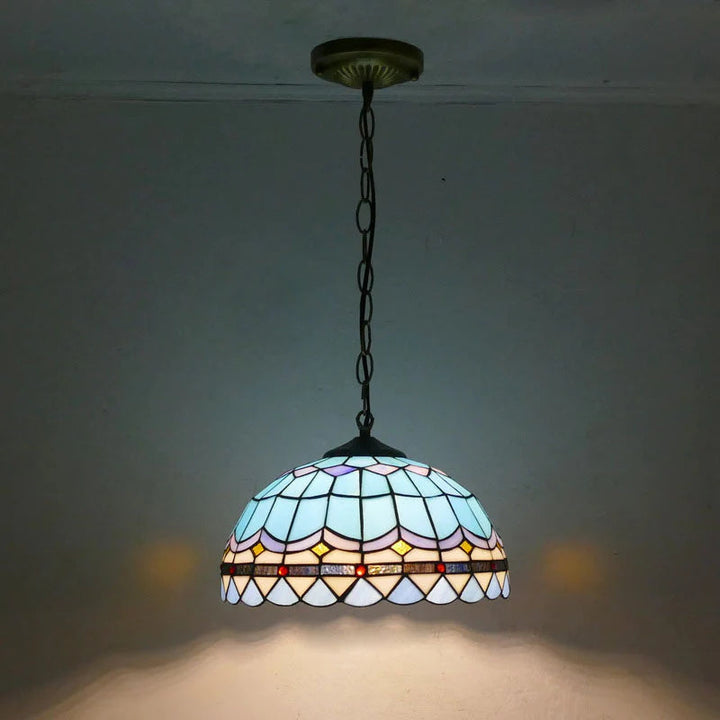 Tiffany Rétro LED Suspension Métal Verre Salle À Manger/Salon - Neutralighting