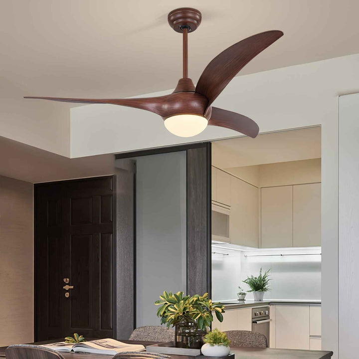 Zatheora Verre 132cm Blanc LED