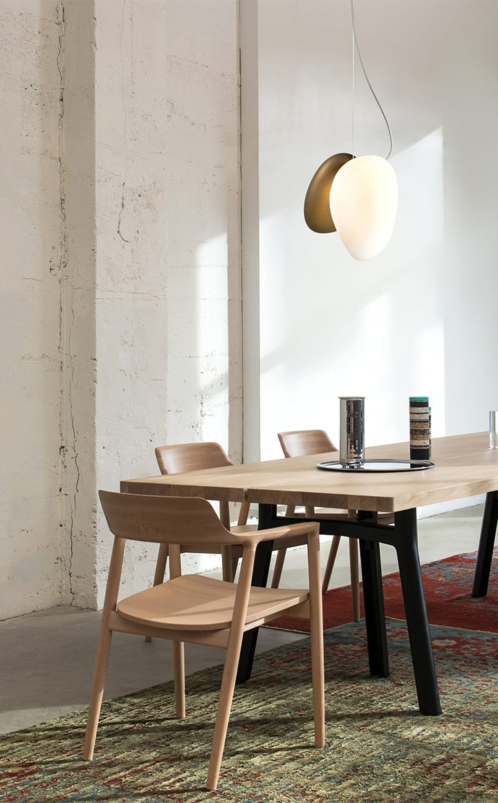 Eclipse Suspension en Verre Givré - Neutralighting