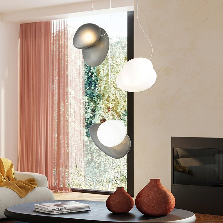Eclipse Suspension en Verre Givré - Neutralighting