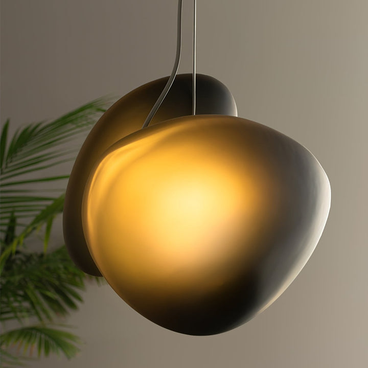 Eclipse Suspension en Verre Givré - Neutralighting