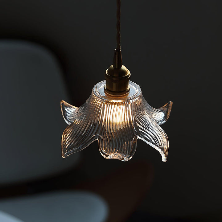 Thaliran Suspension Glam en Laiton et Verre - Neutralighting