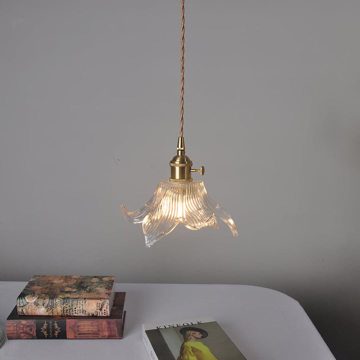 Thaliran Suspension Glam en Laiton et Verre - Neutralighting