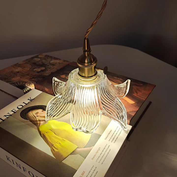 Thaliran Suspension Glam en Laiton et Verre - Neutralighting