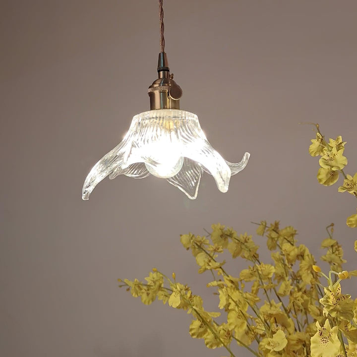 Thaliran Suspension Glam en Laiton et Verre - Neutralighting