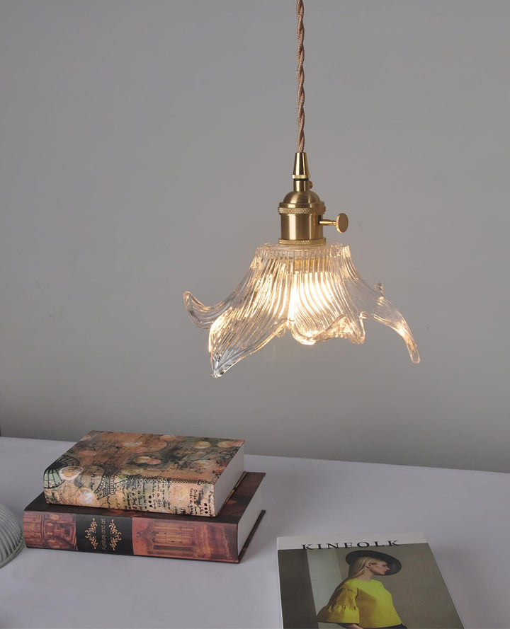 Thaliran Suspension Glam en Laiton et Verre - Neutralighting