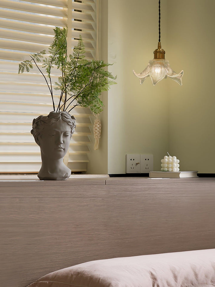 Thaliran Suspension Glam en Laiton et Verre - Neutralighting