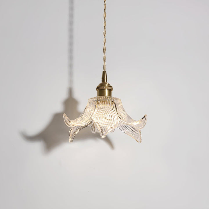 Thaliran Suspension Glam en Laiton et Verre - Neutralighting