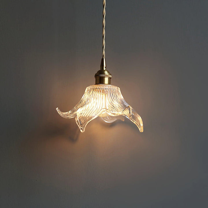 Thaliran Suspension Glam en Laiton et Verre - Neutralighting