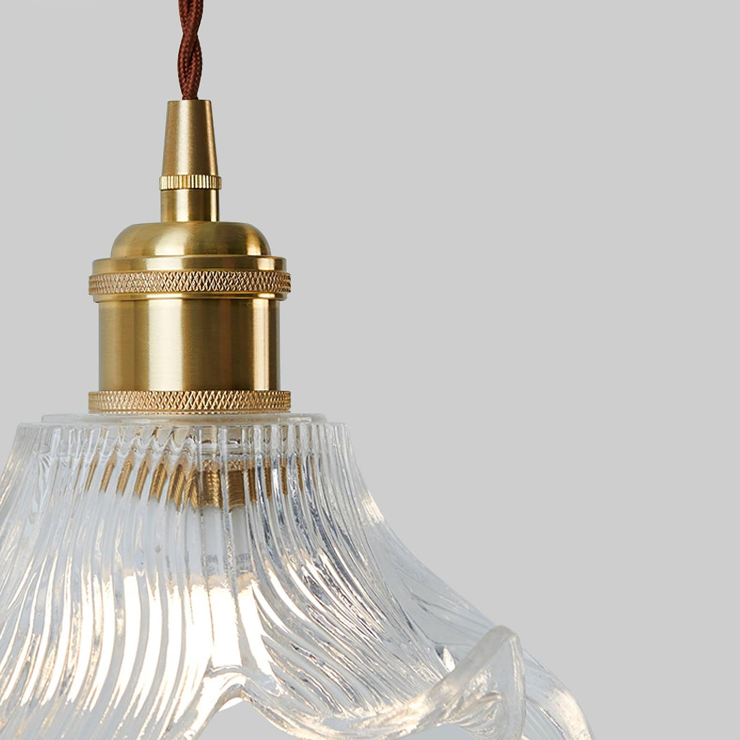 Thaliran Suspension Glam en Laiton et Verre - Neutralighting